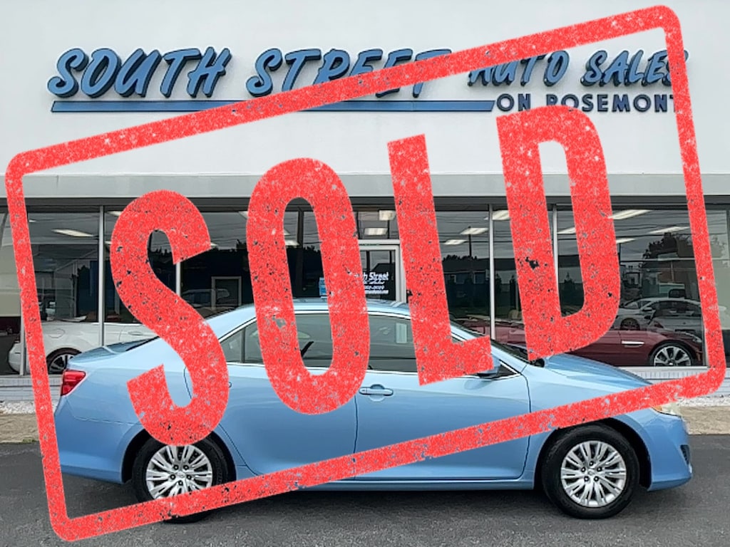 Used 2012 Toyota Camry L Sedan