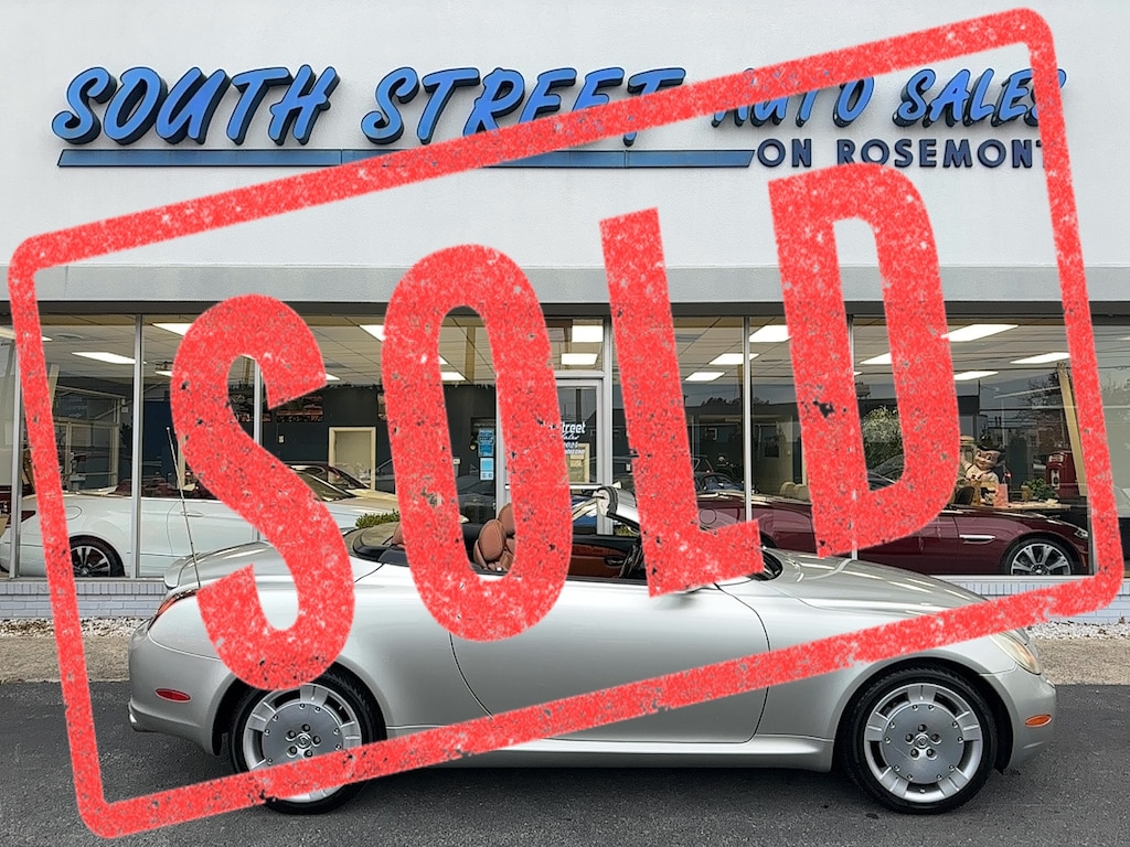 Used 2002 Lexus SC 430 Base Convertible
