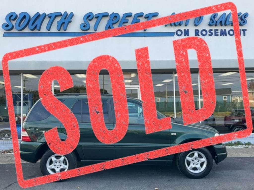 Used 2001 MercedesBenz MClass For Sale at South Street Auto Sales