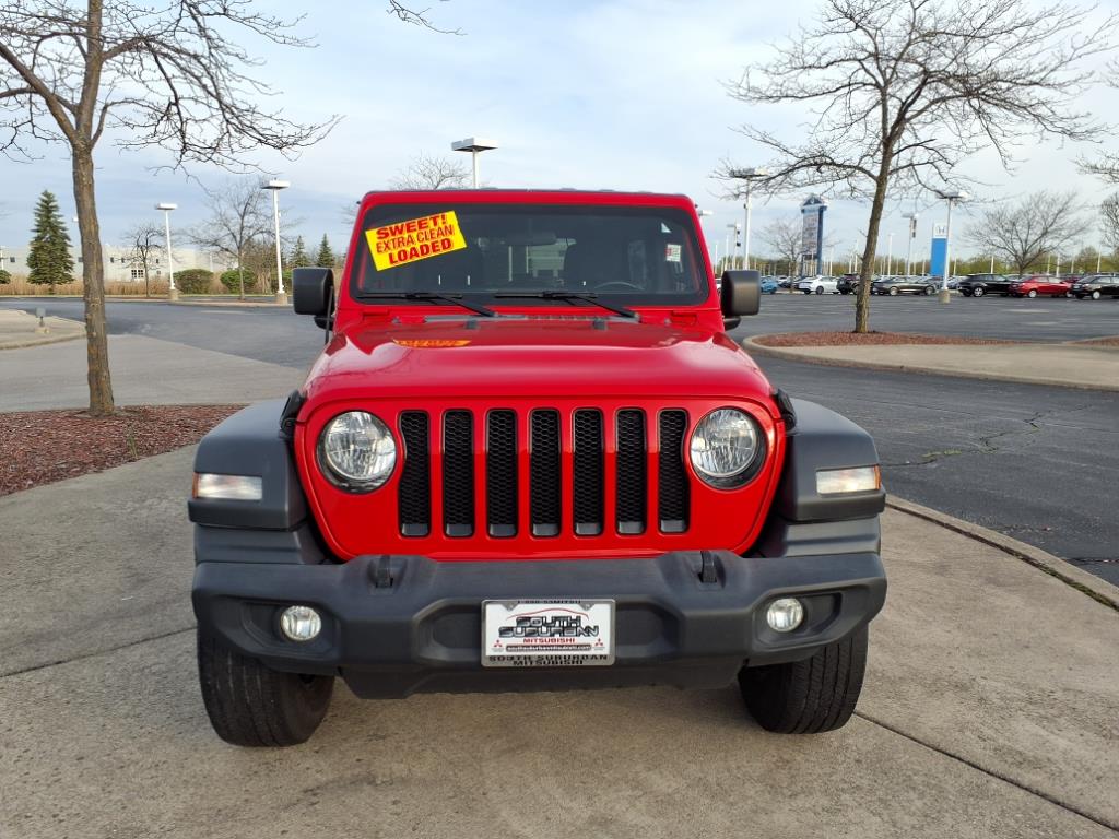 Used 2020 Jeep Wrangler Unlimited Altitude with VIN 1C4HJXDN6LW153935 for sale in Matteson, IL
