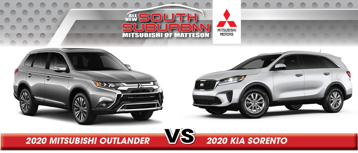 2020 Kia Sorento vs. Mitsubishi Outlander