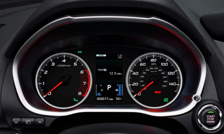 2020 Mitsubishi Eclipse Cross interior dashboard view
