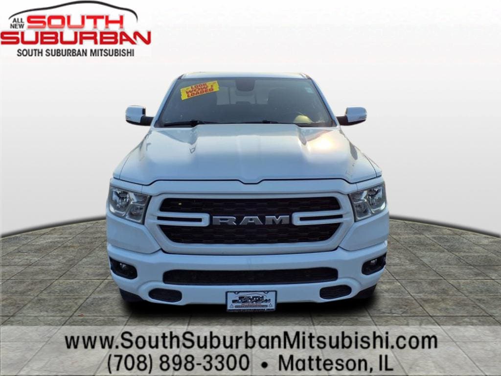 Used 2022 RAM Ram 1500 Pickup Big Horn/Lone Star with VIN 1C6RRFFG2NN287573 for sale in Matteson, IL
