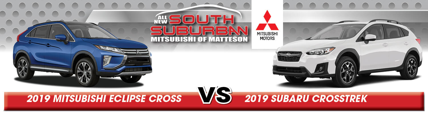 2019 Eclipse Cross vs. Subaru Crosstrek
