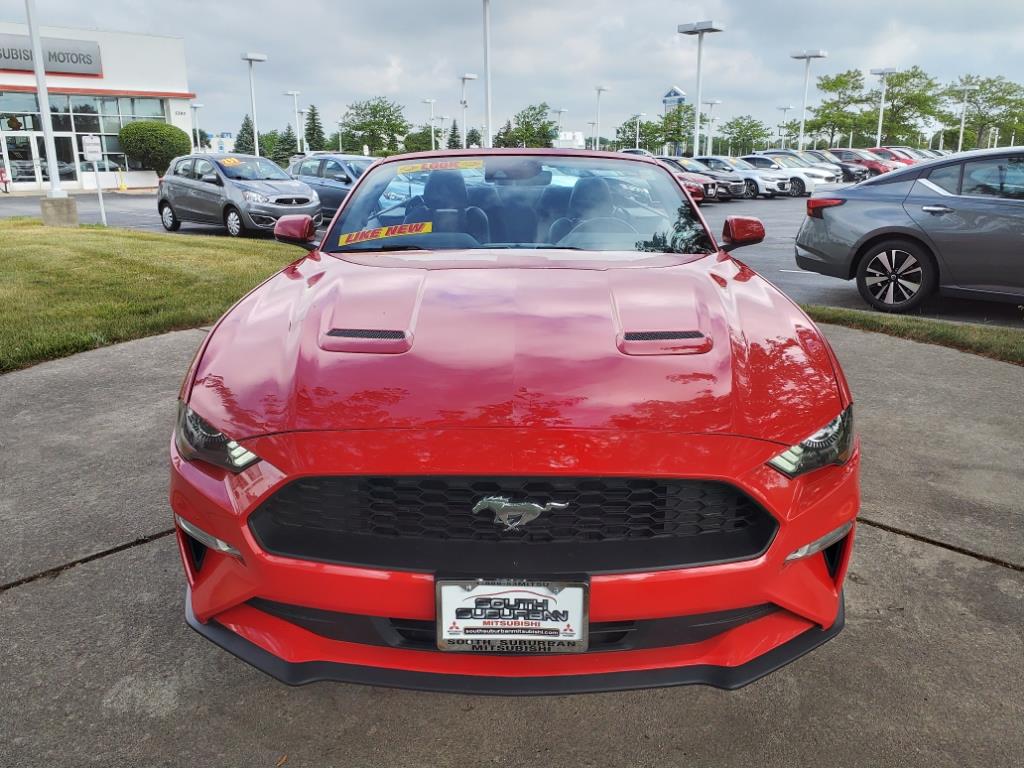 Used 2021 Ford Mustang EcoBoost Premium with VIN 1FATP8UH8M5102202 for sale in Matteson, IL