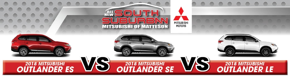 2018 Mitsubishi Outlander ES vs. ES vs. LE
