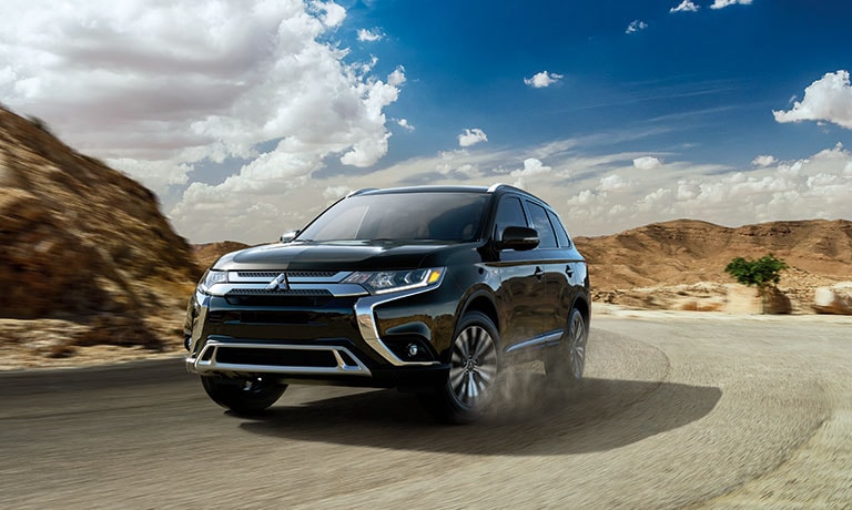 2019 Mitsubishi Outlander driving