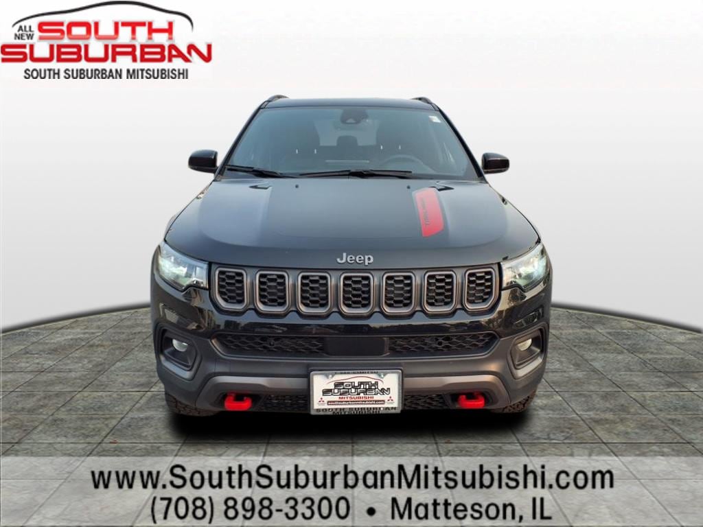 Used 2024 Jeep Compass Trailhawk with VIN 3C4NJDDN2RT137098 for sale in Matteson, IL