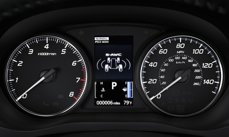 2020 Mitsubishi Outlander dashboard
