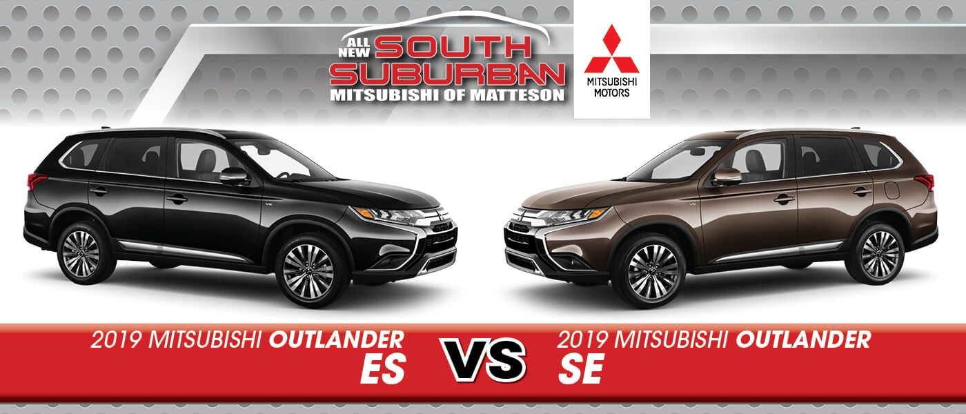 2019 Mitsubishi Outlander ES vs. SE