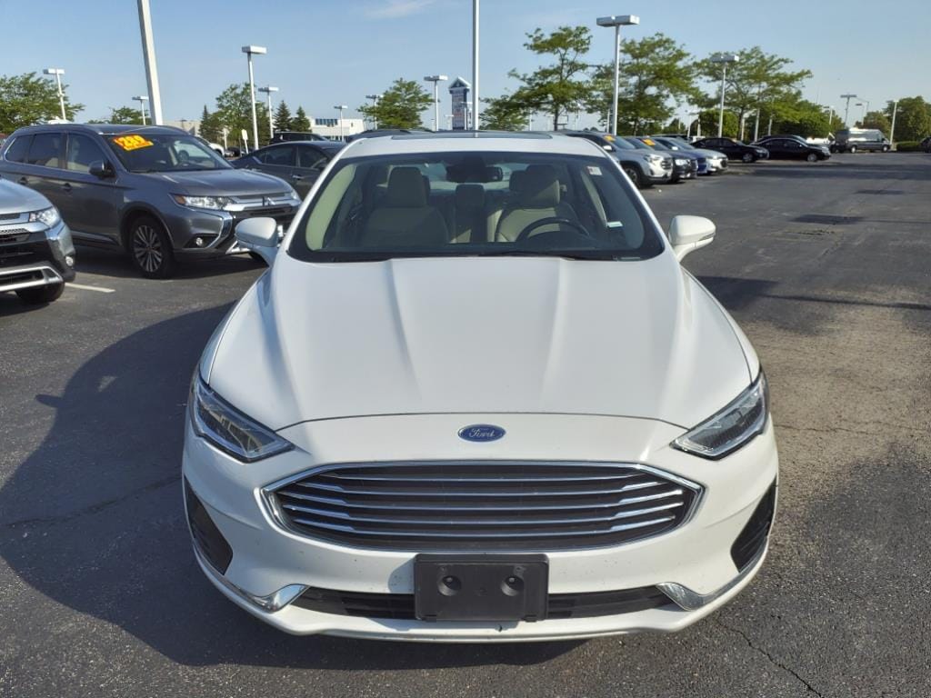 Used 2020 Ford Fusion SEL with VIN 3FA6P0CD3LR128098 for sale in Matteson, IL