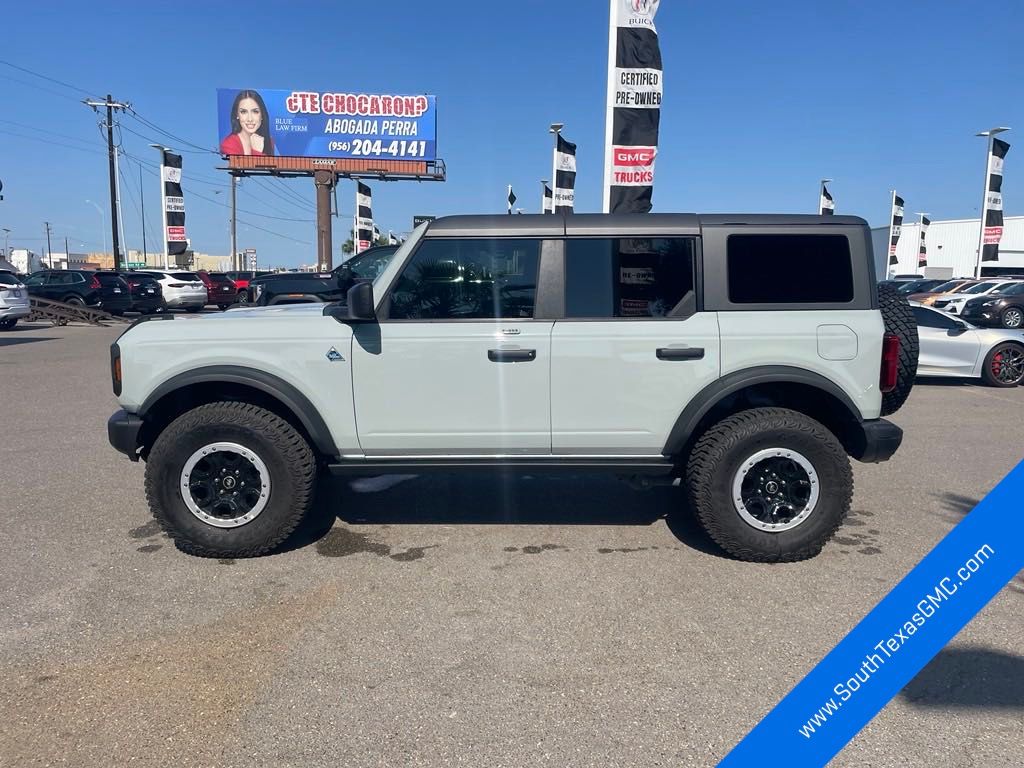 Used 2023 Ford Bronco 4-Door Black Diamond with VIN 1FMEE5DP8PLC12354 for sale in Mcallen, TX