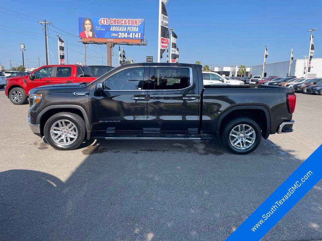 Used 2021 GMC Sierra 1500 SLT with VIN 3GTP8DED3MG229171 for sale in Mcallen, TX