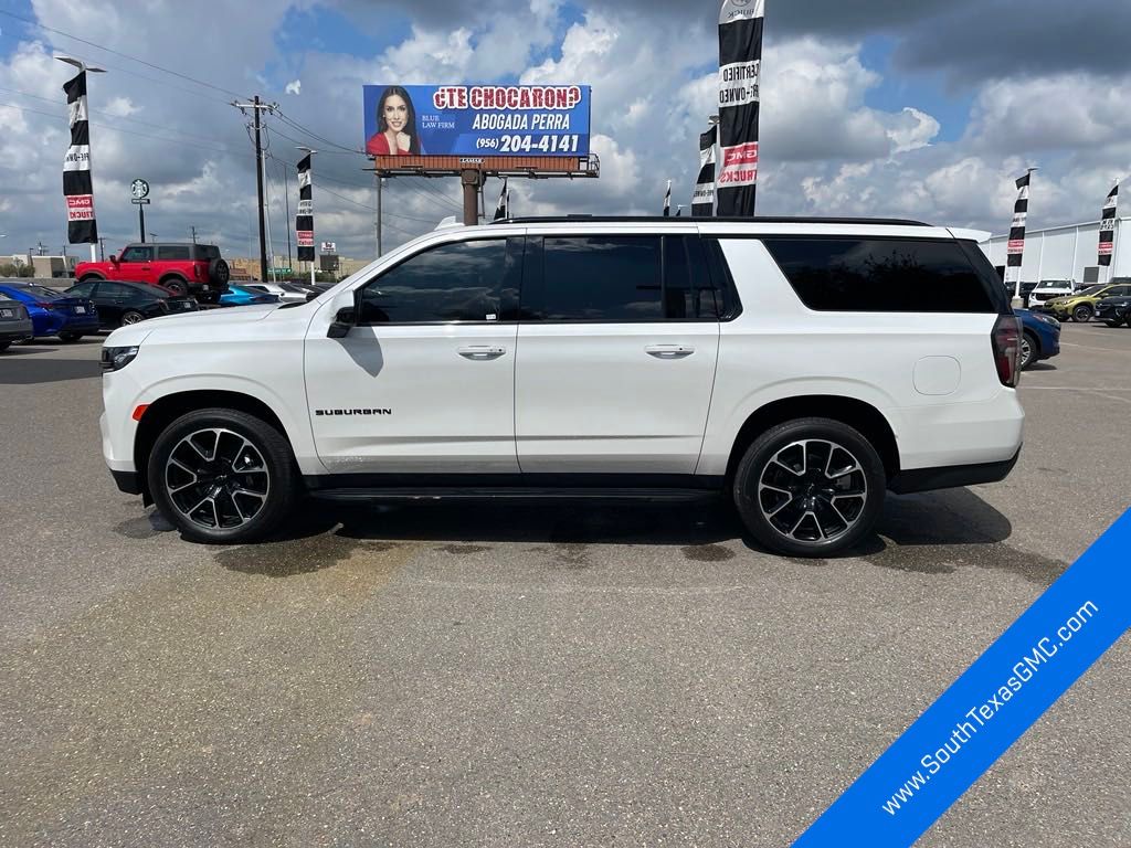 Used 2023 Chevrolet Suburban RST with VIN 1GNSCEKD8PR333833 for sale in Mcallen, TX