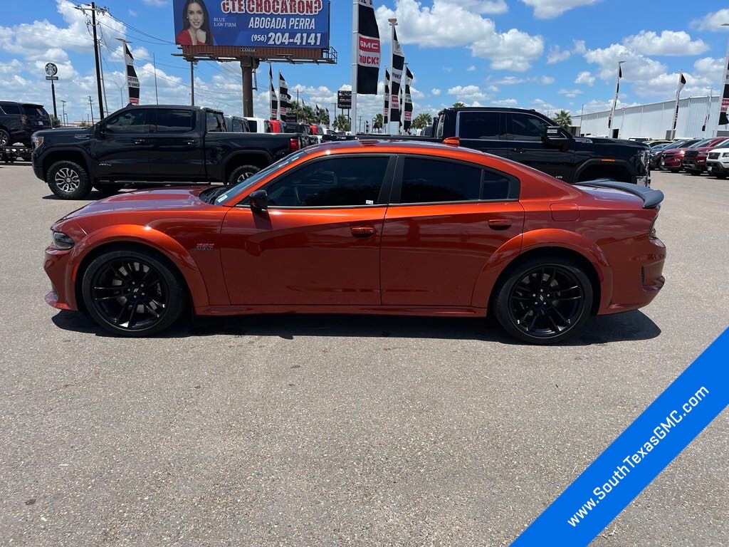 Used 2023 Dodge Charger Scat Pack with VIN 2C3CDXGJ1PH635649 for sale in Mcallen, TX