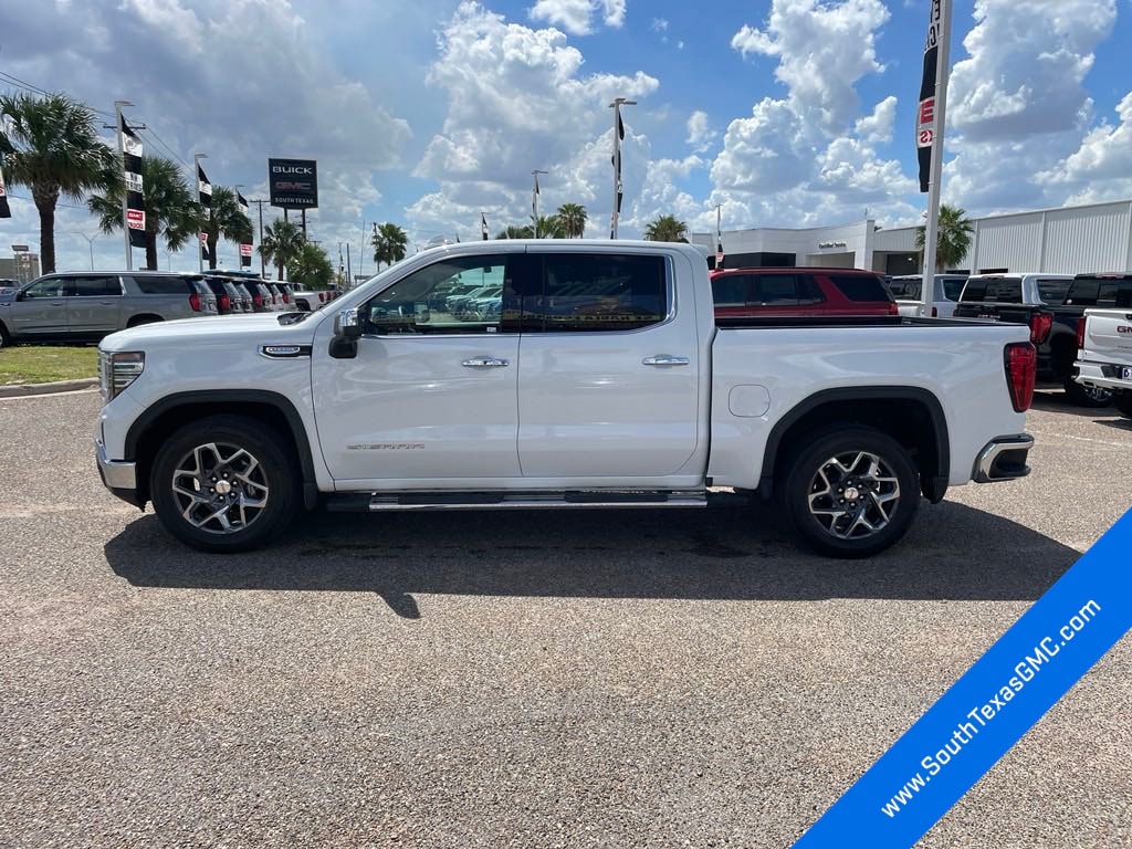 Used 2023 GMC Sierra 1500 SLT with VIN 3GTPHDEDXPG227342 for sale in Mcallen, TX