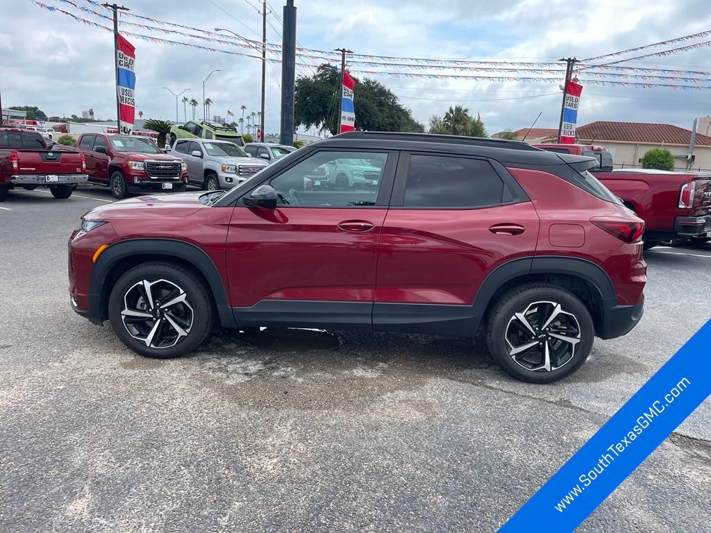 Used 2022 Chevrolet Trailblazer RS with VIN KL79MTSL6NB044842 for sale in Mcallen, TX