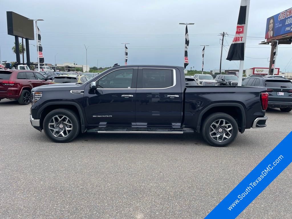 Used 2022 GMC Sierra 1500 SLT with VIN 3GTPHDED8NG563357 for sale in Mcallen, TX