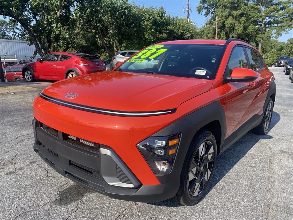 Used 2024 Hyundai Kona SEL with VIN KM8HC3AB4RU079900 for sale in Riverdale, GA