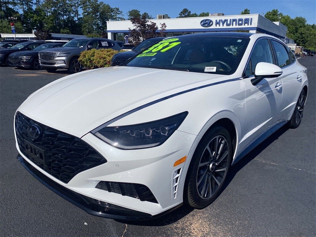 Used 2023 Hyundai Sonata Limited with VIN KMHL34J26PA260477 for sale in Riverdale, GA