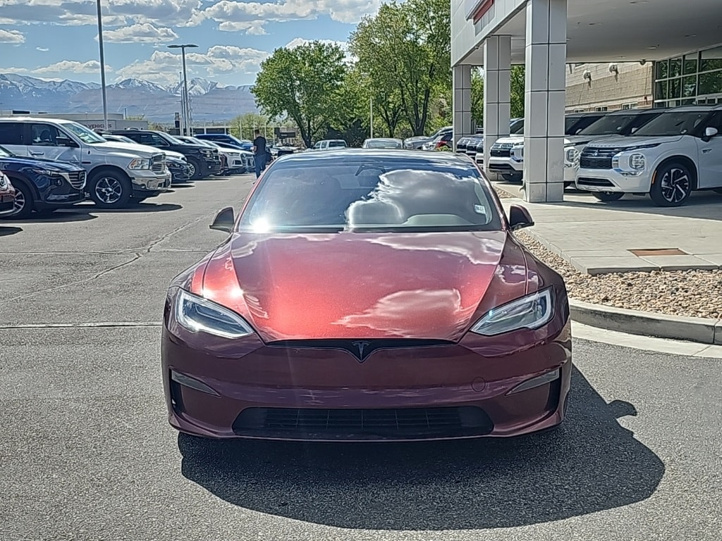 Used 2021 Tesla Model S Plaid with VIN 5YJSA1E61MF438736 for sale in Sandy, UT
