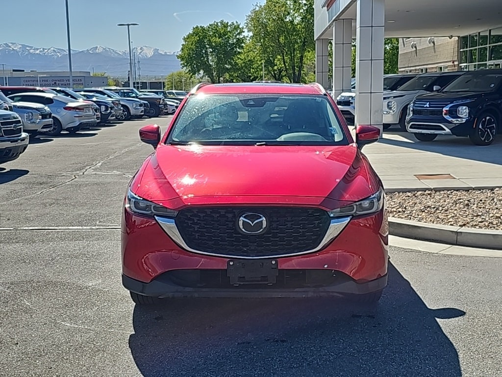 Used 2022 Mazda CX-5 S Premium package with VIN JM3KFBDM2N0549424 for sale in Sandy, UT