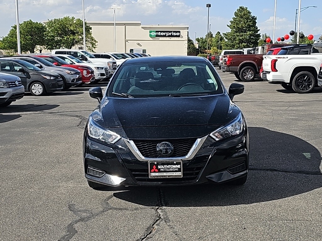 Used 2021 Nissan Versa Sedan SV with VIN 3N1CN8EV8ML856871 for sale in Sandy, UT