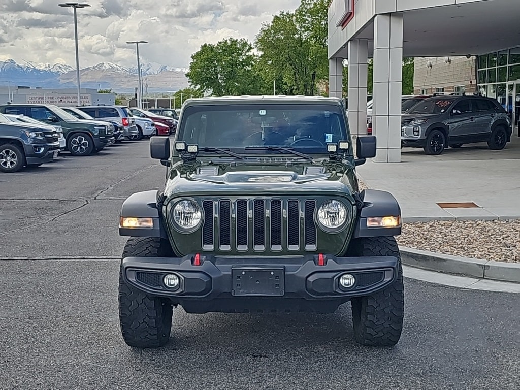 Used 2020 Jeep Wrangler Unlimited Rubicon with VIN 1C4HJXFNXLW316695 for sale in Sandy, UT