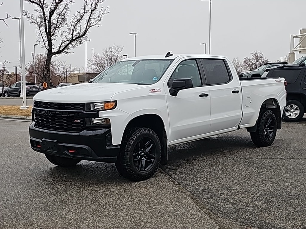 Used 2021 Chevrolet Silverado 1500 Custom Trail Boss Truck Crew Cab