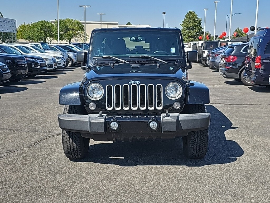 Used 2016 Jeep Wrangler Unlimited Sahara with VIN 1C4BJWEG1GL176577 for sale in Sandy, UT