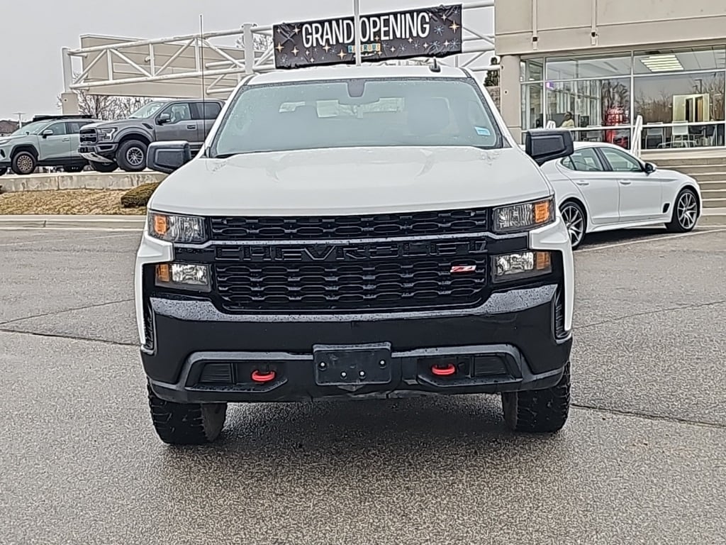 Used 2021 Chevrolet Silverado 1500 Custom Trail Boss with VIN 1GCPYCEF6MZ197330 for sale in Sandy, UT