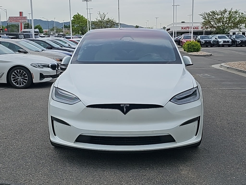 Used 2022 Tesla Model X Plaid with VIN 7SAXCBE61NF332653 for sale in Sandy, UT