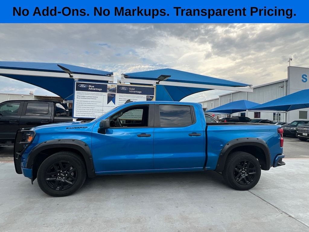 Used 2022 Chevrolet Silverado 1500 Custom Truck Crew Cab