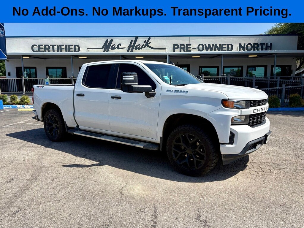 Used 2019 Chevrolet Silverado 1500 Silverado Custom Truck Crew Cab