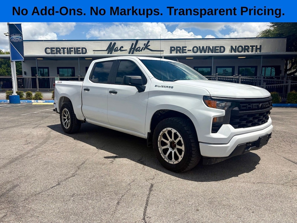 Used 2023 Chevrolet Silverado 1500 Custom Truck Crew Cab