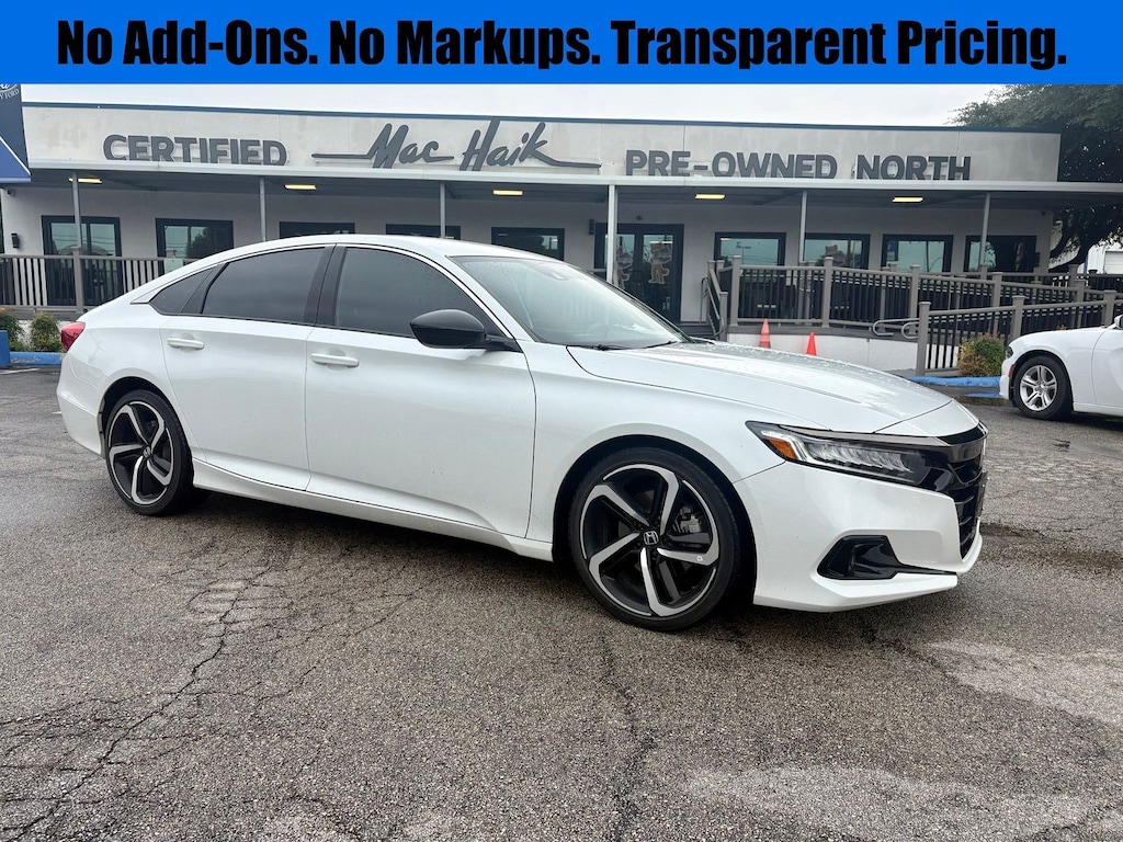 Used 2022 Honda Accord Sport 1.5T Sedan