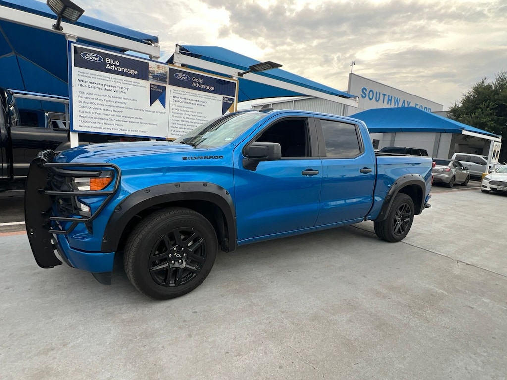 Used 2022 Chevrolet Silverado 1500 Custom Truck Crew Cab