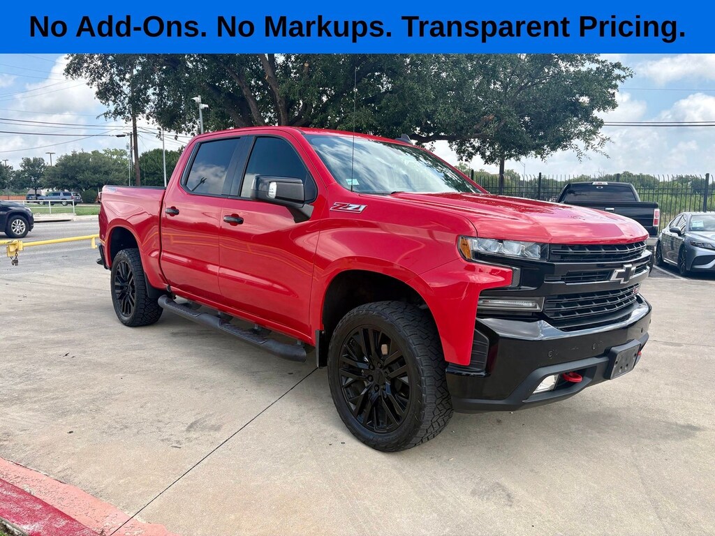 Used 2020 Chevrolet Silverado 1500 LT Trail Boss Truck Crew Cab
