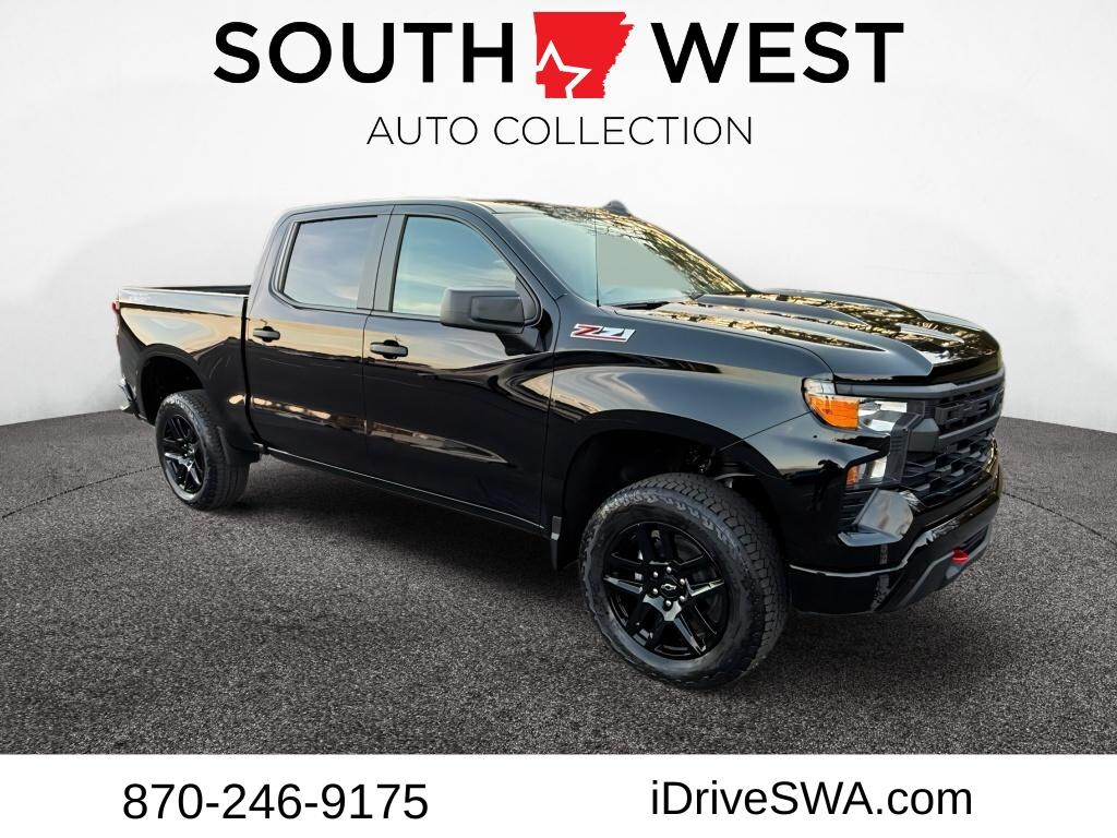 New 2026 Chevrolet Silverado Custom Trail Boss Crew Cab