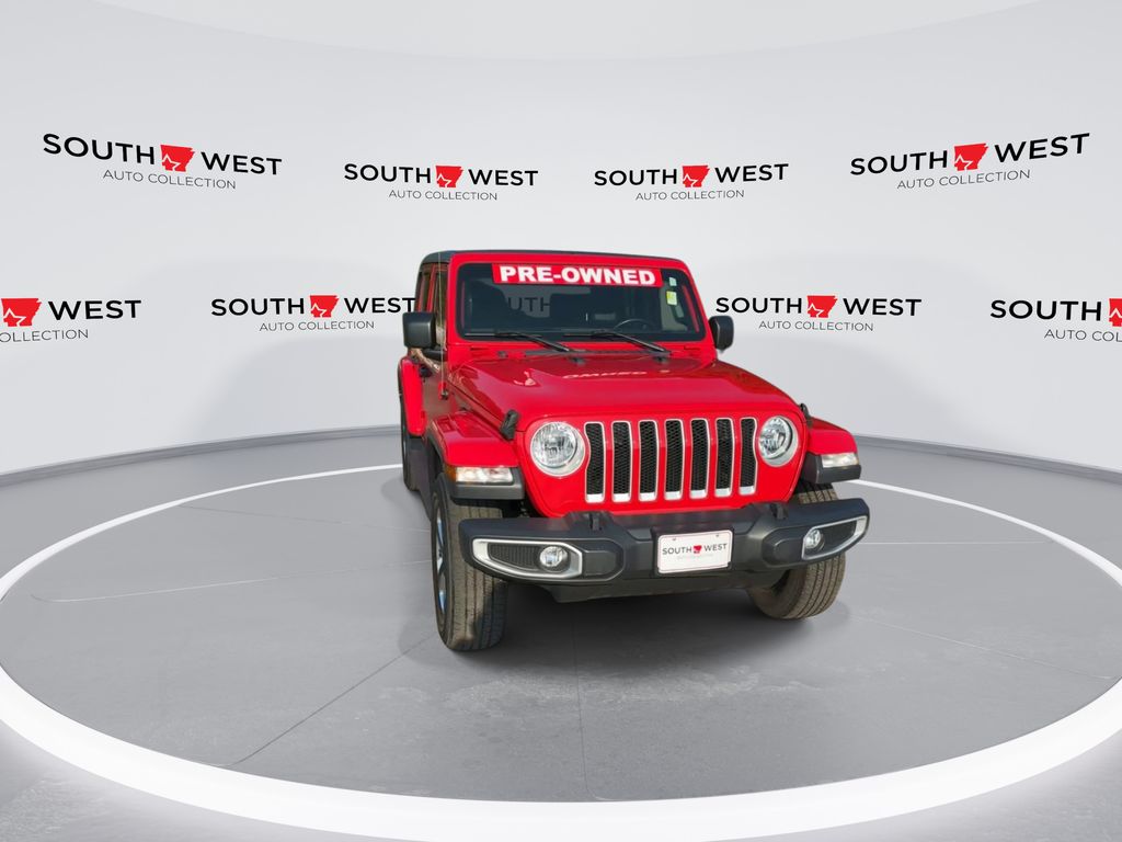 Used 2020 Jeep Wrangler Unlimited Sahara with VIN 1C4HJXEN7LW278943 for sale in Arkadelphia, AR