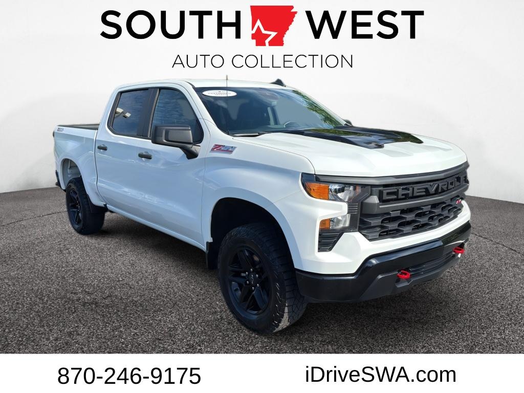 Used 2025 Chevrolet Silverado Custom Trail Boss Crew Cab