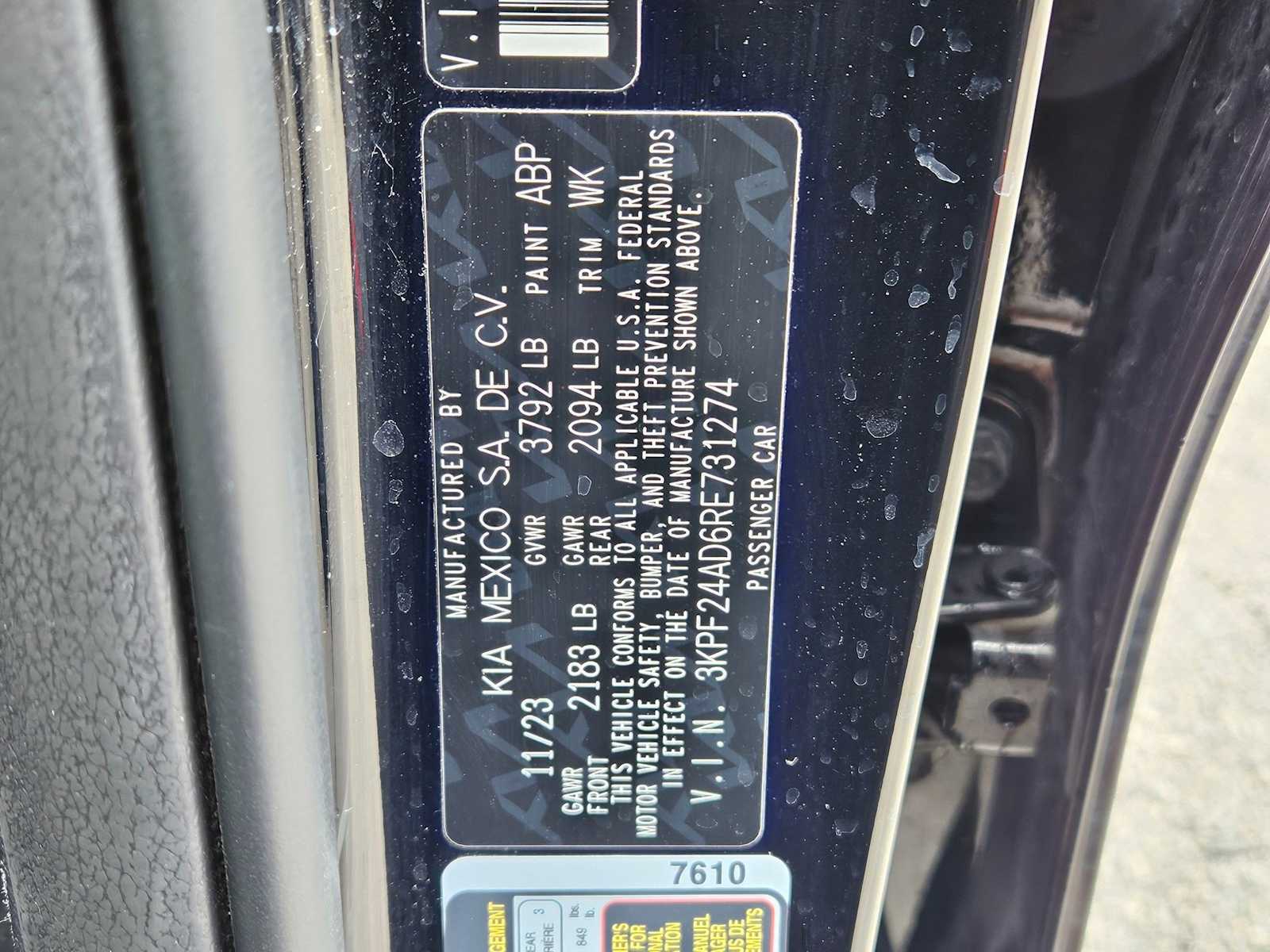 Thumbnail: 2024 Kia Forte - 29