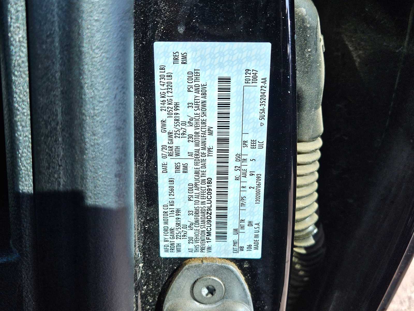 Thumbnail: 2020 Ford Escape - 35