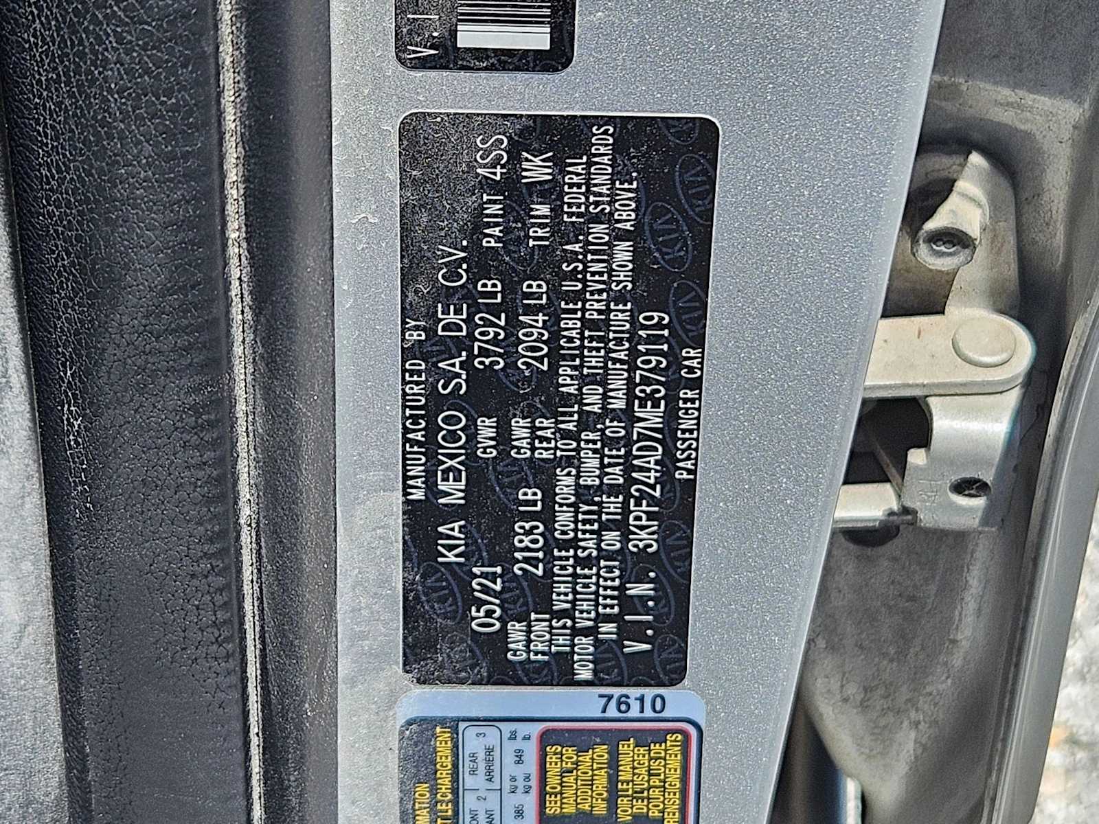 2021 Kia Forte LXS 23