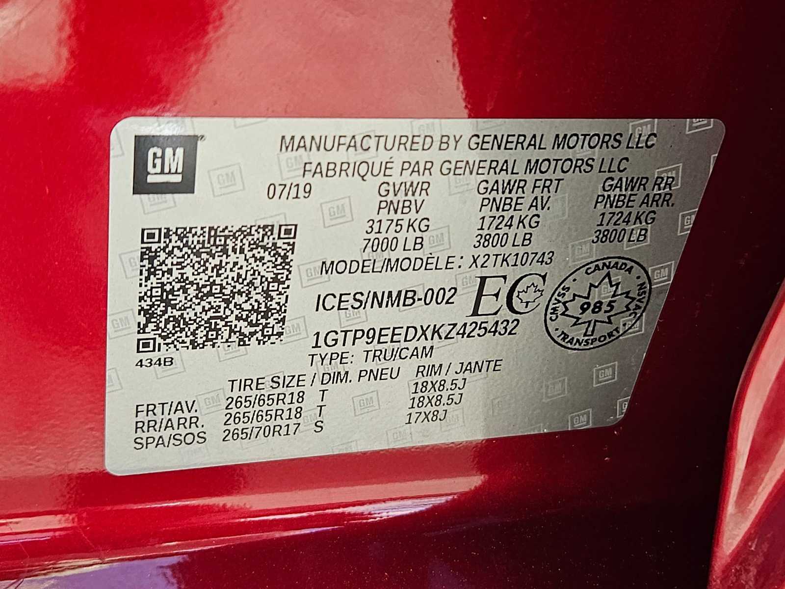 Thumbnail: 2019 GMC Sierra 1500 - 35