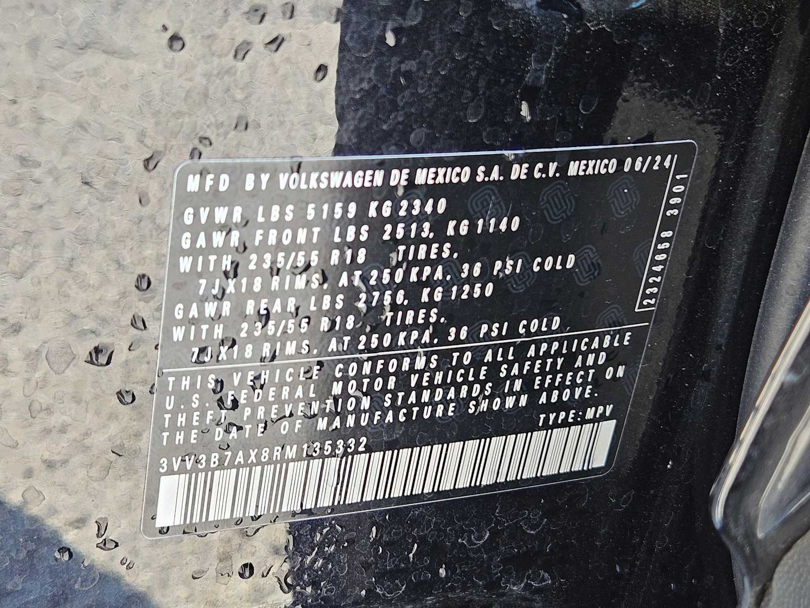 Thumbnail: 2024 Volkswagen Tiguan - 36