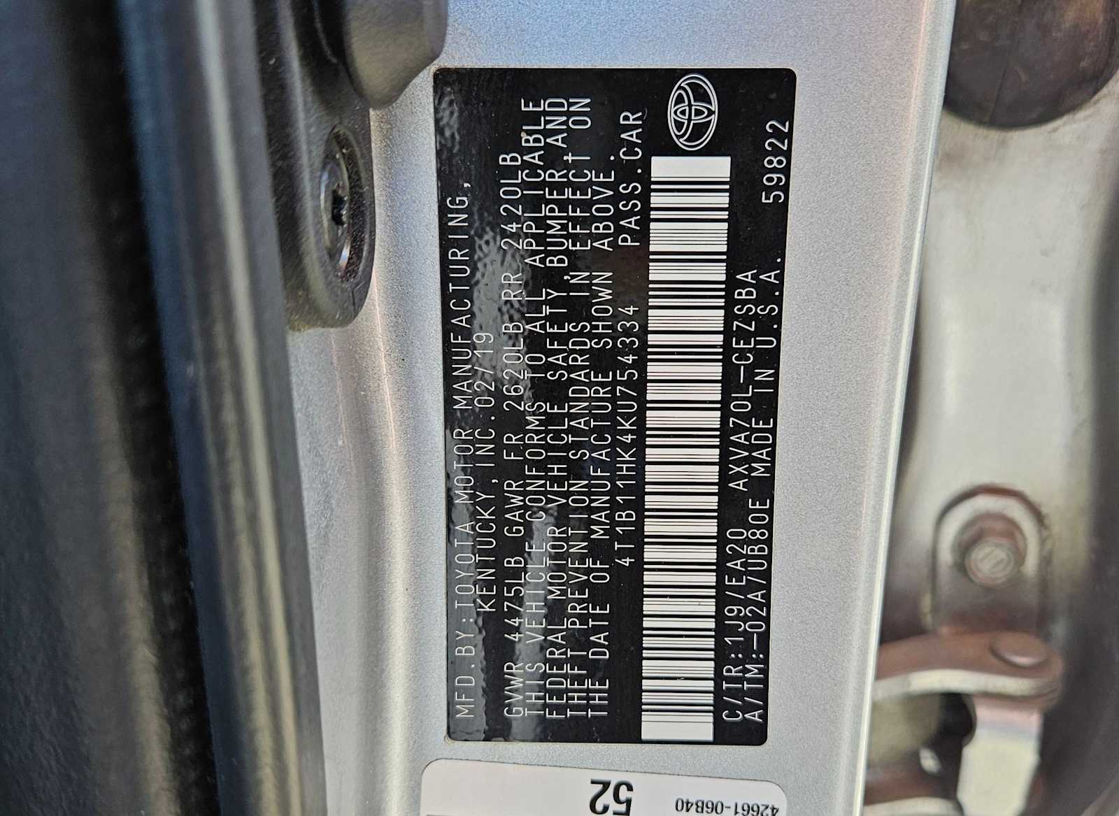 Thumbnail: 2019 Toyota Camry - 22