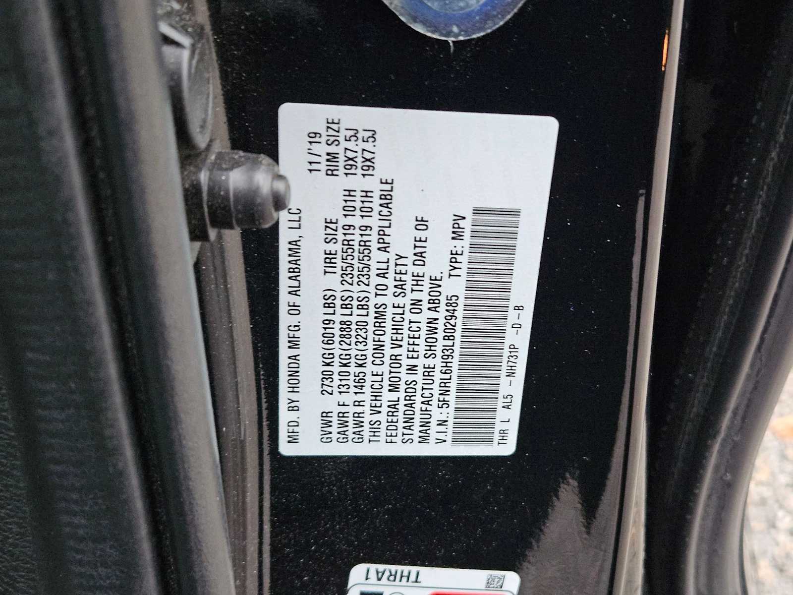 Thumbnail: 2020 Honda Odyssey - 25