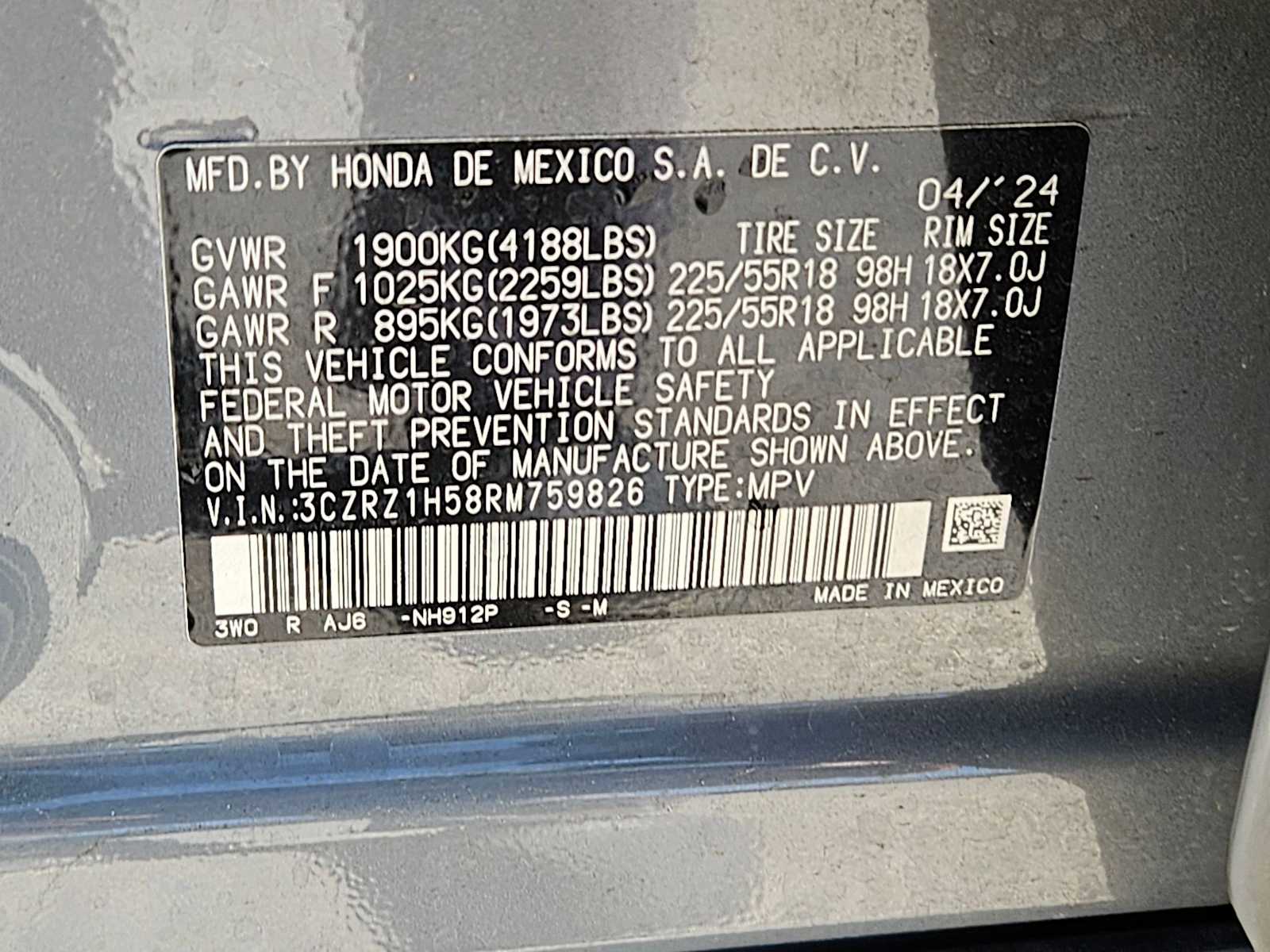 Thumbnail: 2024 Honda HR-V - 27