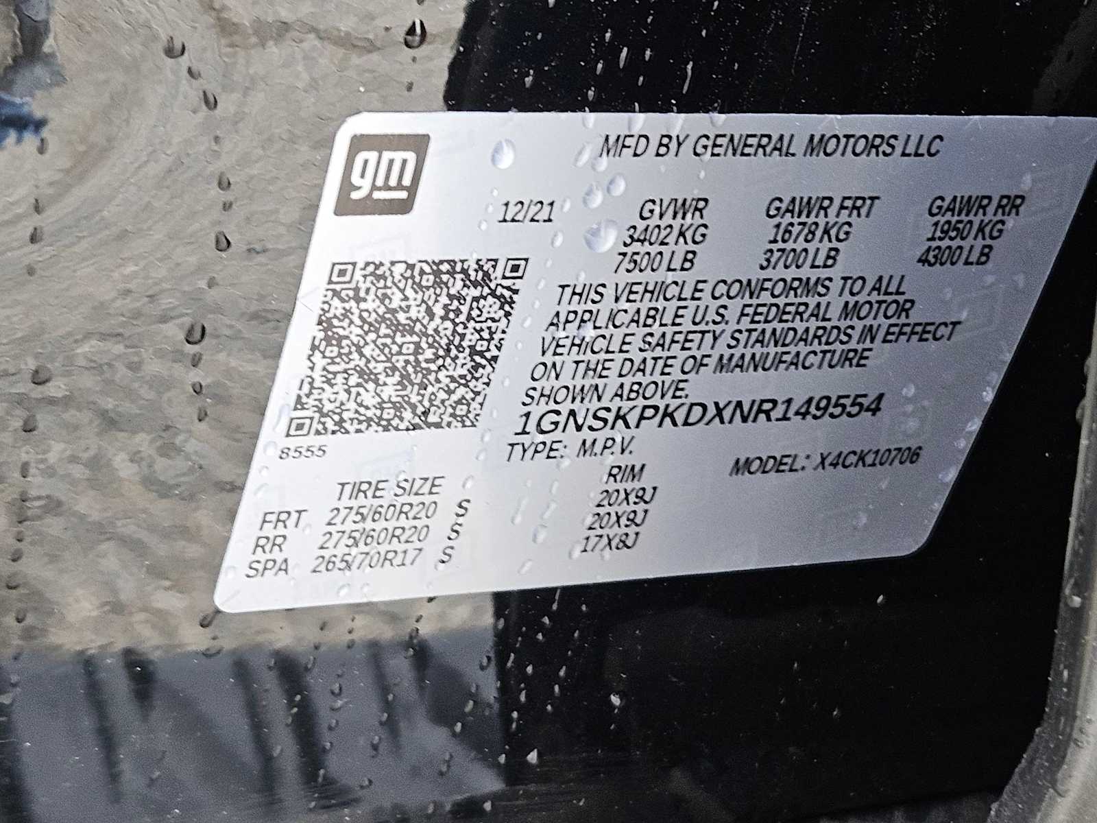 Thumbnail: 2022 Chevrolet Tahoe - 37